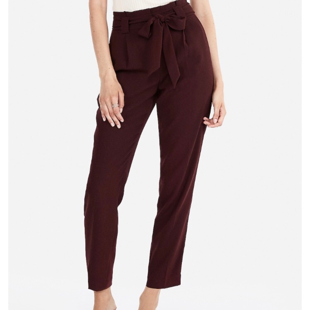 EXPRESS High Waisted Ankle Pant